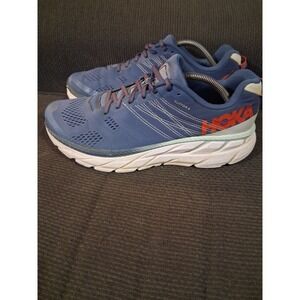 Hoka Clifton 6 Shoes Mens 11 Ensign Blue Plein Air Daily Road Jogging Trainer